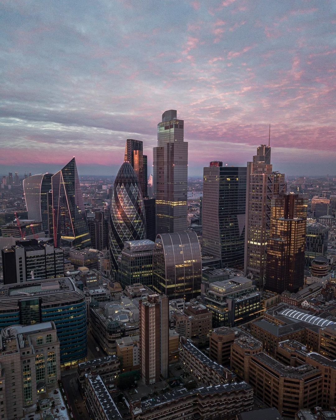 city skyline london